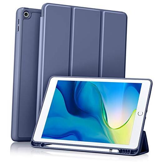 iPad 10.2 Inch Case 2021/2020/2019 - Blue Gray Protective Cover