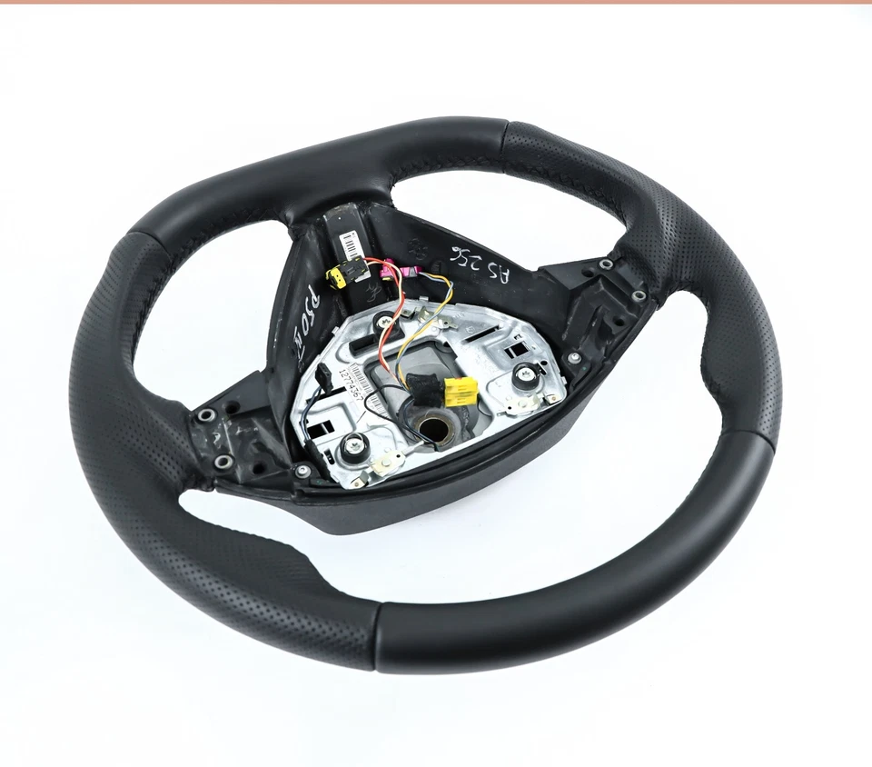 Lenkrad beziehen mit Leder für Saab 9-3 II Bj. 2013 TUNING NEU LEDER - Bild 4 von 4