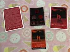 The White Stripes Under Great White Northern Lights Rare Pins & Promotional Lot