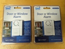 2 Sabre Home Security Wireless Door or Window Burglar Alarm, HS-DWA New
