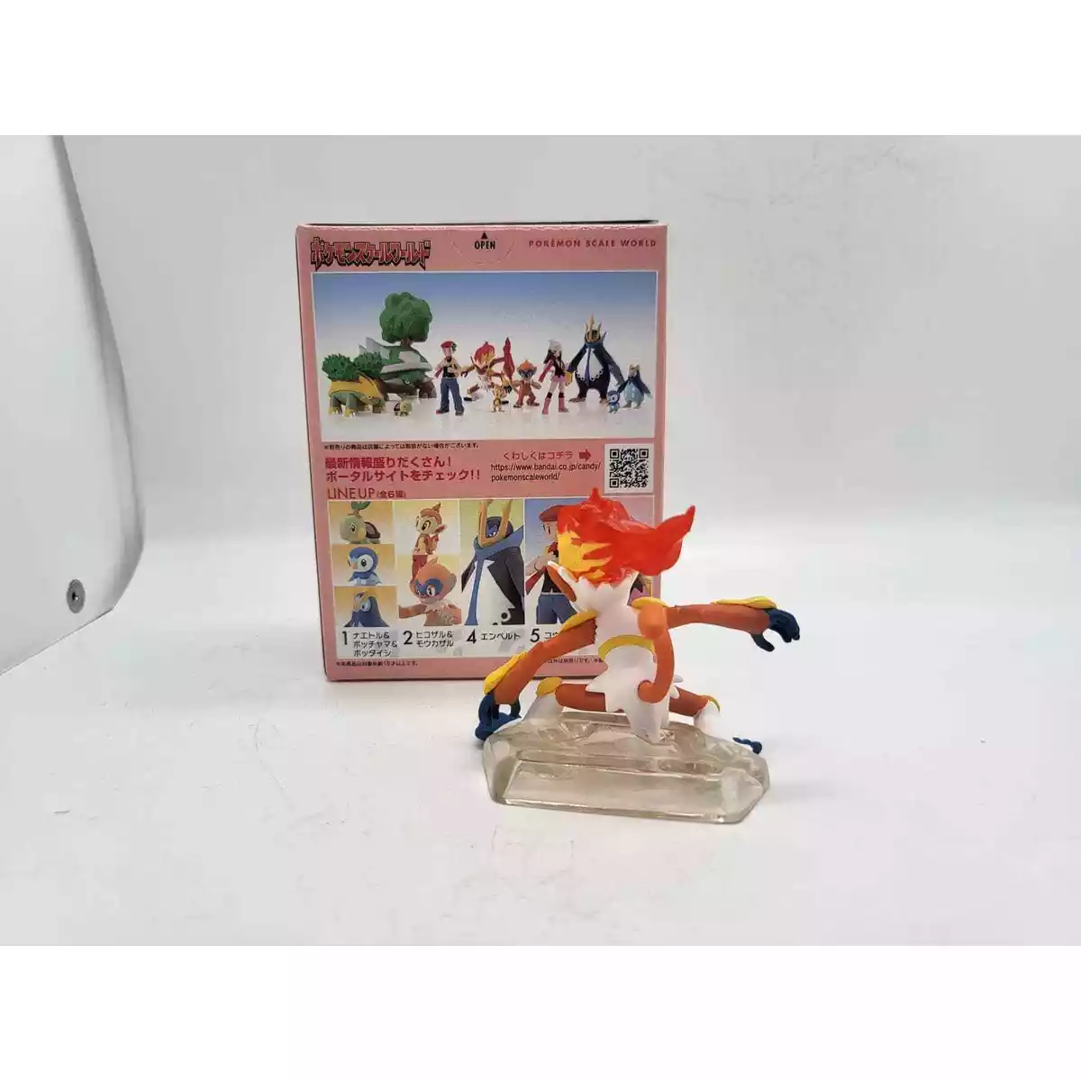 Pokemon Scale World Sinnoh region 1/20 Scale Figure Lucas Pt Ver New