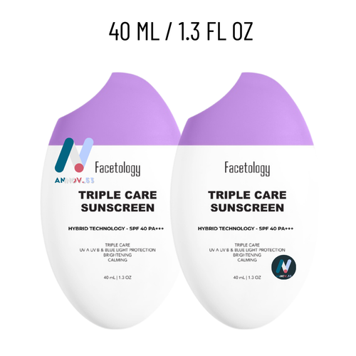 FACETOLOGY Brightening Sunscreen SPF40 PA+++ Anti-Aging Moisture Calming 2X 40ml - Bild 14 von 20
