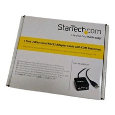 StarTech.com USB to Serial Adapter - 1 port - USB Powered - FTDI USB UART Chip -