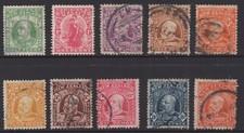 NEW ZEALAND 1909 KING EDWARD VII SET USED