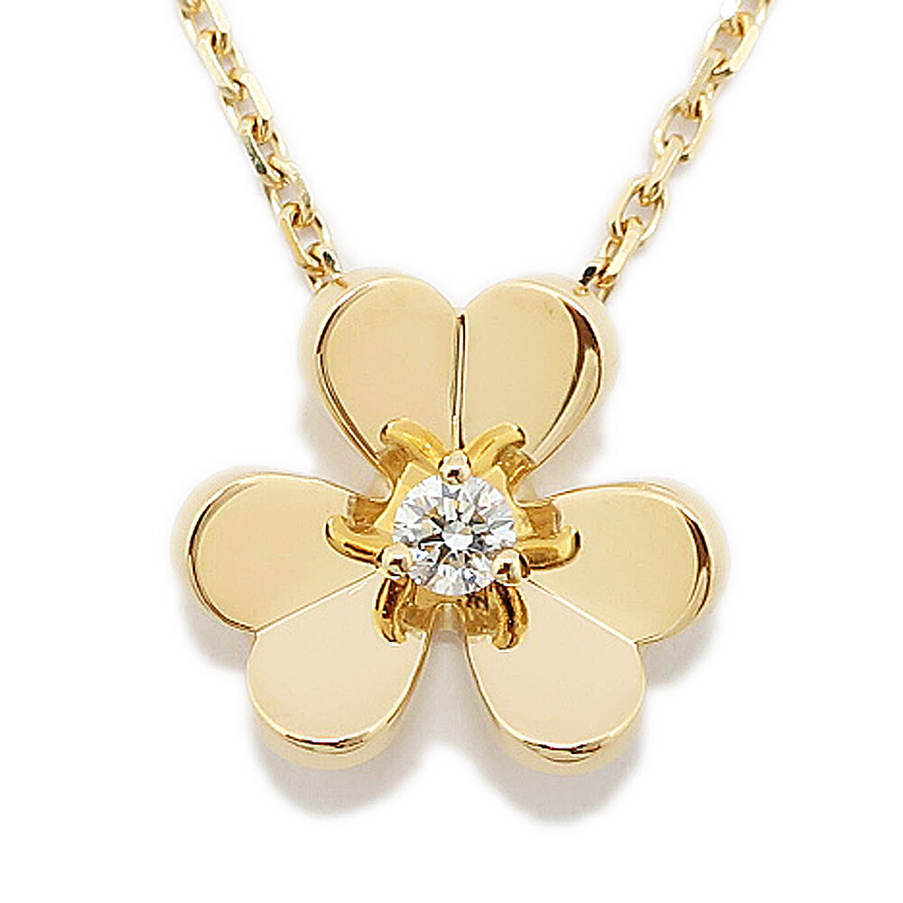 Van Cleef & Arpels FRIVOLE 18K ミニ ペンダント【ランク:A】 Frivole pendant, mini model 18K white gold, Diamond - Van