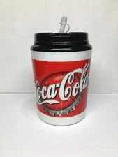 Vintage Coca Cola Big Travel Thermos Insulated 64oz Betras USA Collectors Item