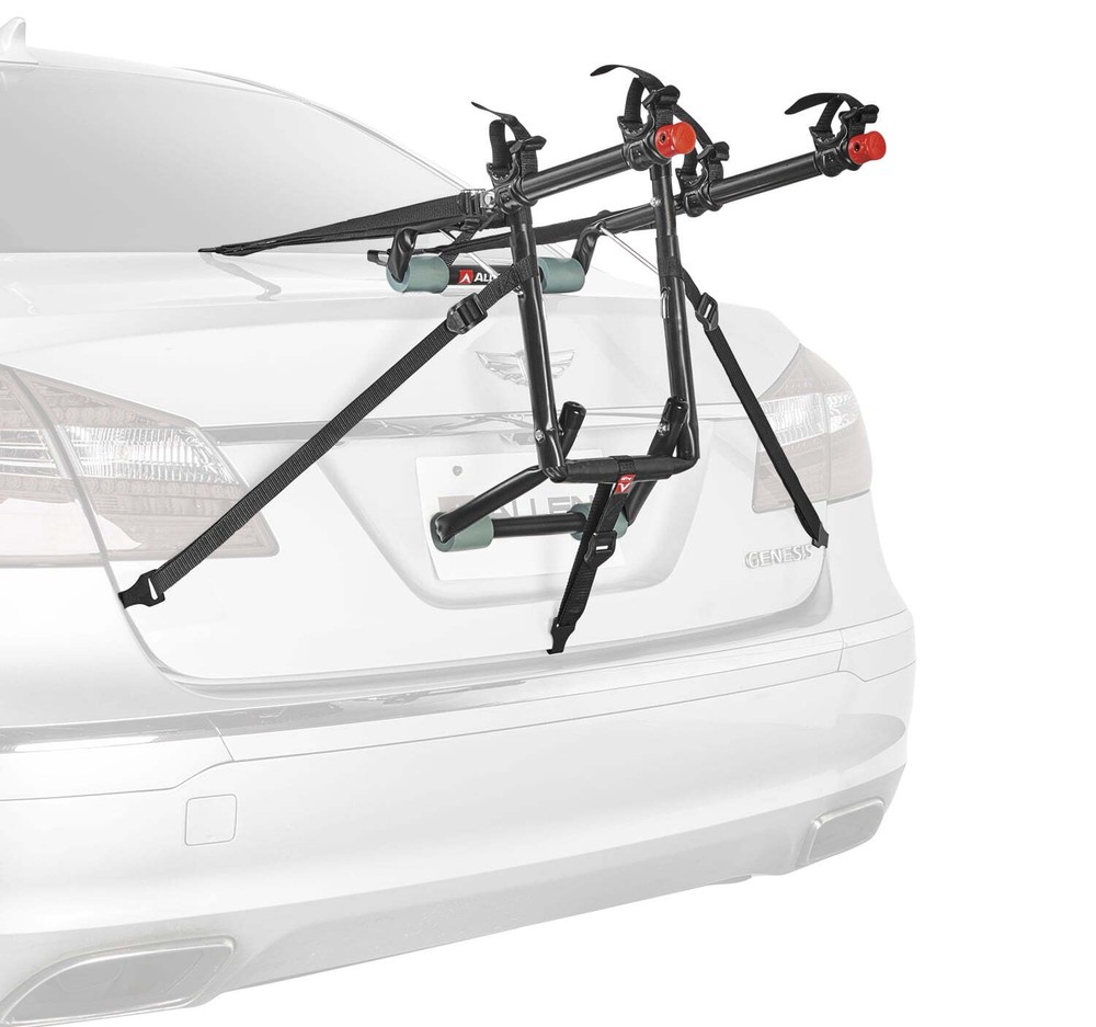 Allen Sports Deluxe 2-Bike Trunk Mount Bike Rack, model 102D