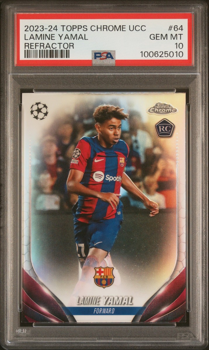 その他 gavi rc psa9 rainbow foil 2023-24 TOPPS CHROME UEFA CLUB COMPETITIONS REFRACTOR #64