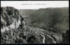 Old postcard - 39 - Poligny la culée de vaux