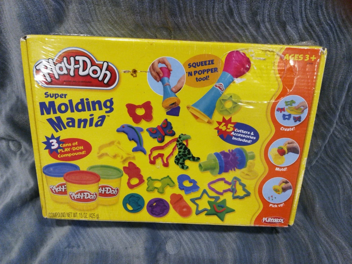 Smart Clay Play Dough Tools Playdough with Models, Molds, and Cutters Accessories Kit for Kids