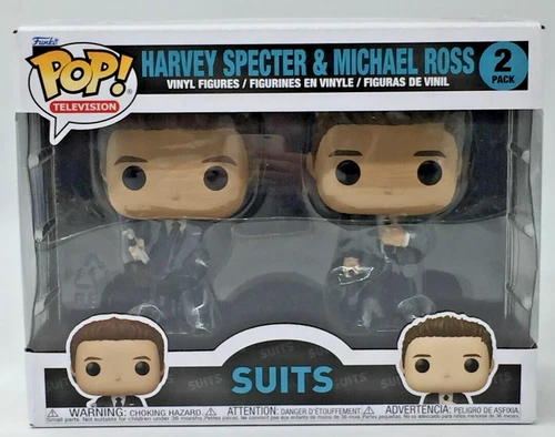 Funko Pop! Television Suits Harvey Specter & Michael Ross 2 pack