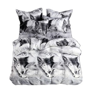 Us New Duvet Cover Sets 3d Animal Bedding Wolf Design Pillow Cases