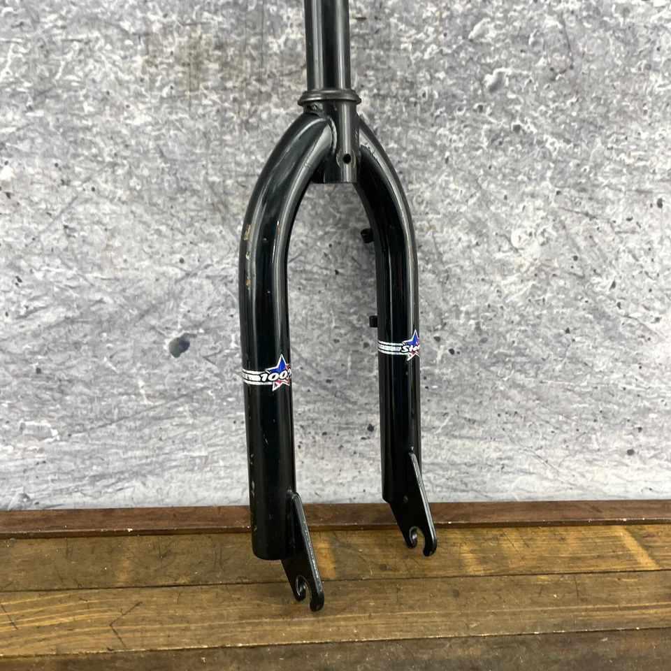 Schwinn BMX Fork 1 1/8 Threadless Old School BMX Hydromatic Black 20 in OG 1990s - Image 2 of 4