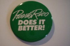 Puerto Rico pinback (2 1/2