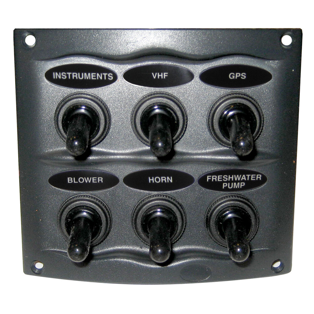 Splash Proof Electrical Panel BEP 900-6WPW Splash Proof 6-Way ...