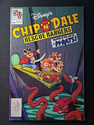 Chip 'N' Dale's Rescue Rangers #3 Comic Book - Combined Shipping + 10 Pics!