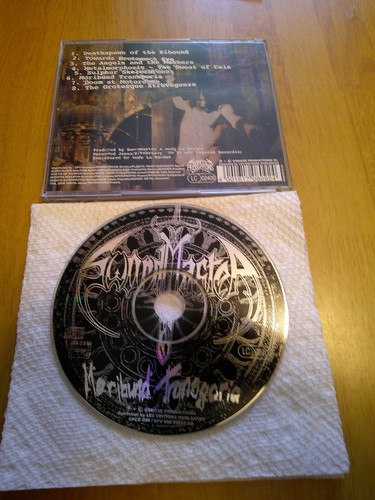 SWORDMASTER CD MORIBUND TRANSGORIA Osmose 084 1999 BLACK METAL SATYRICON MAYHEM - Picture 2 of 2