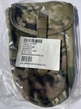 USGI ARMY OCP Multicam MOLLE II E-Tool Trifold Shovel Pouch Cover Carrier NEW