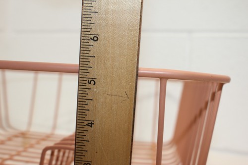 Verdadero estante de goteo de secado de platos de alambre de metal recubierto Rubbermaid de colección malva 12,5 x 14 - Imagen 15 de 15