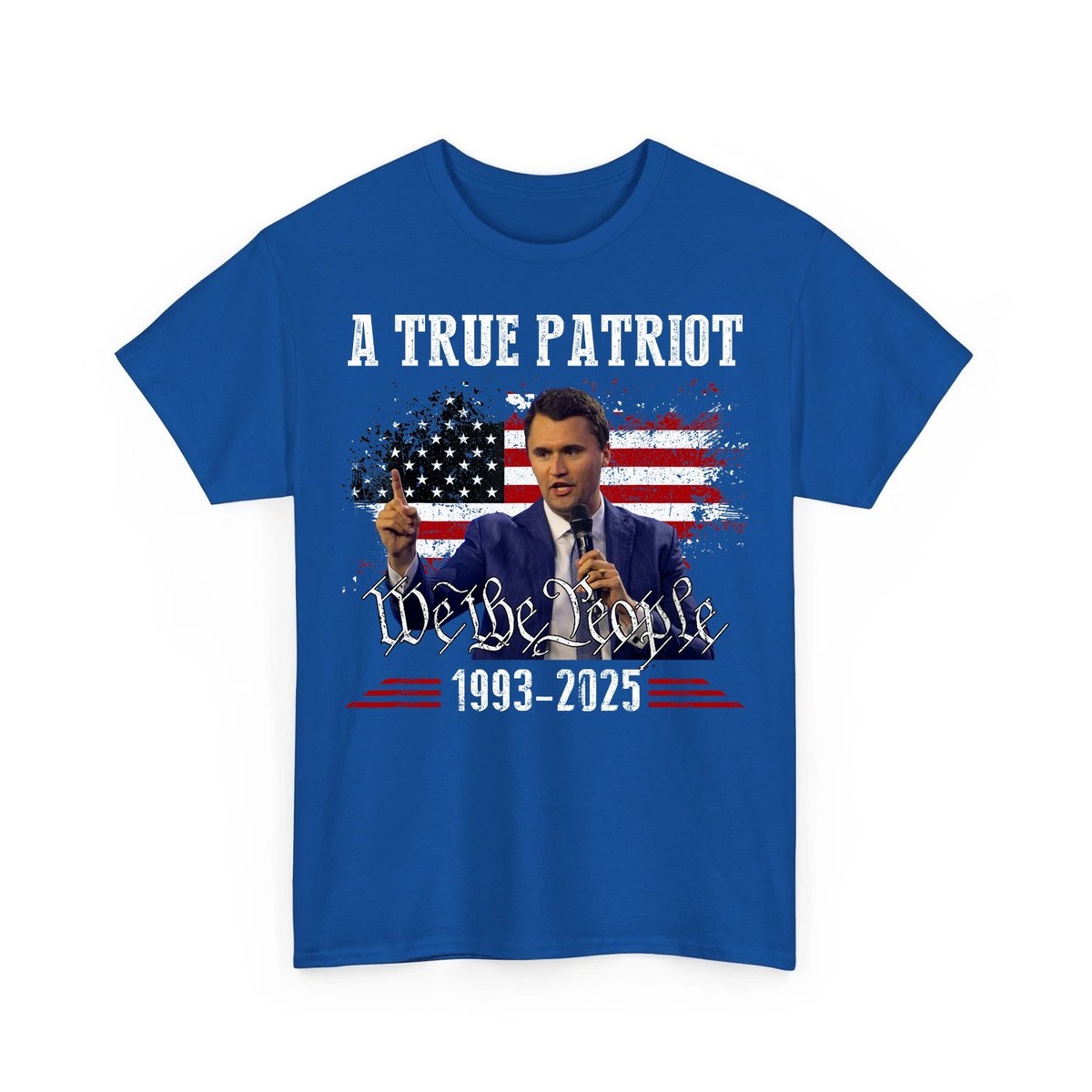 T-shirt Homme Patriotique USA – Drapeau Américain, 2nd Amendement, 100% Coton