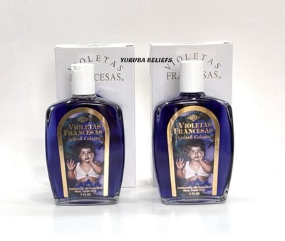 Violetas Francesas Splash Cologne for Children & Adults 5oz Violet Scent 2-pack