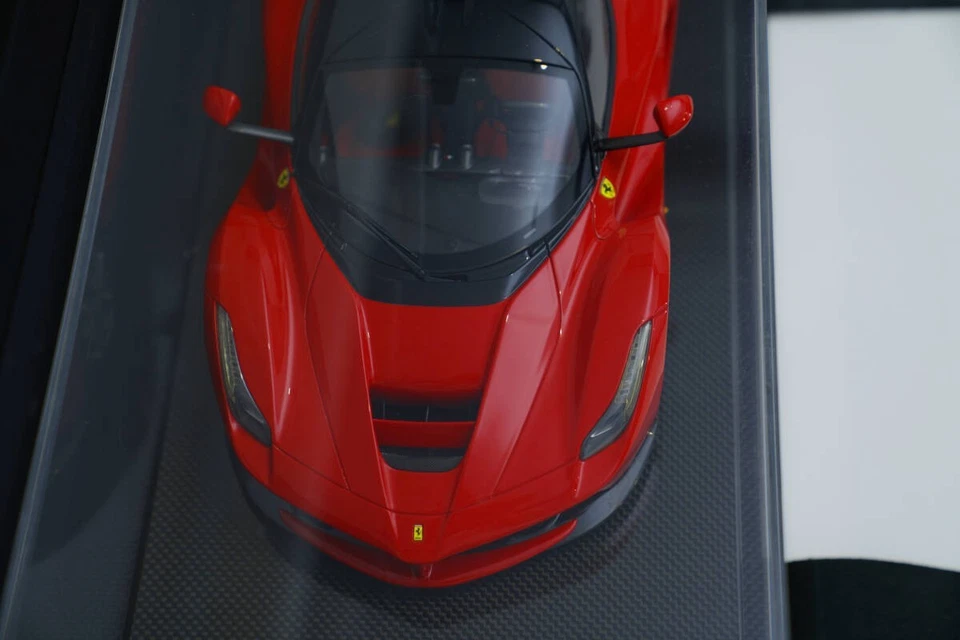 Amalgam Ferrari LaFerrari 1:12 Rosso Corsa Carbon Black Limited Edition e293 - Image 3 of 4