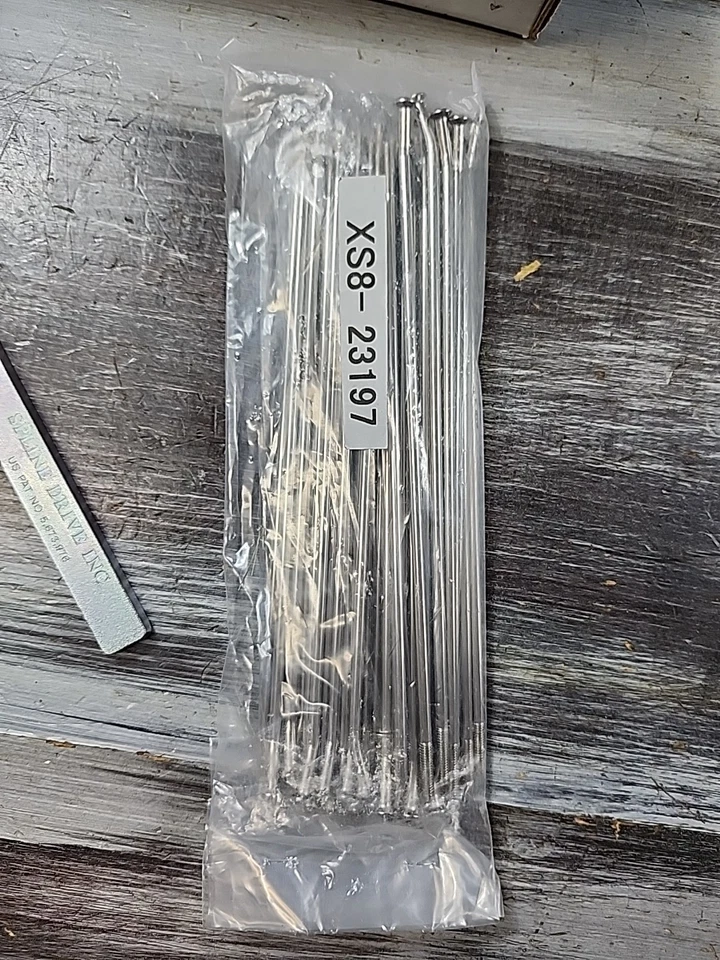 Juego de radios traseros Excel XS8-23197 19x1,85/2,15 Kawasaki KX 125 250 250F 450F Spline Foto 3 de 4