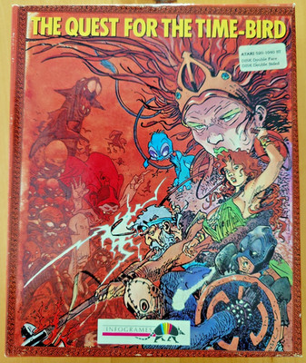 The Quest for the Time-Bird (Infogrames 1989) Atari ST 3,5'' Diskette