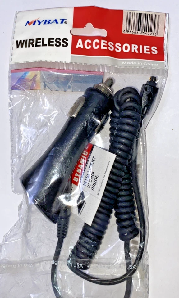 PALM-TREO/650/700P/700W/700WX 汽车充电器 全新 未开封包装 — 第 3/4 张图片