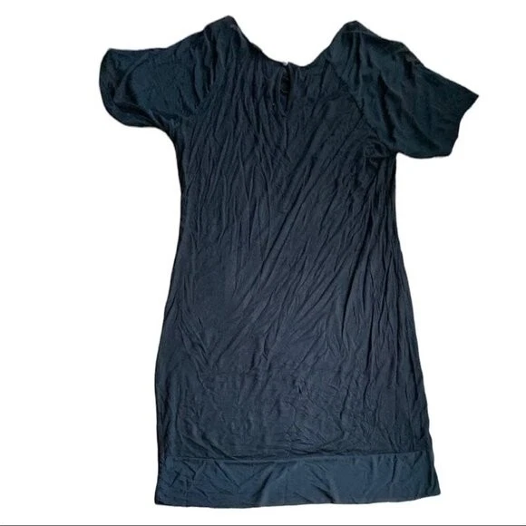 Nordstrom Womens XL dress / long shirt black Loveappella - Image 3 of 4