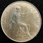 1905 Edward VII Penny — photo from another recent sale