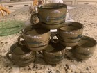 Deldare Buffalo Pottery lot of 6 Punch Bowl Cups dated 1909  Very Rare ! — photo 1