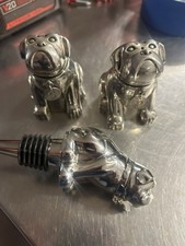 Pottery Barn Bulldog Salt And Pepper Shaker