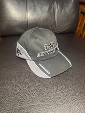 Supreme x Fox Racing Collaboration Cap 6-Panel Black/Grey Authentic!