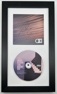 LEWIS CAPALDI SIGNED  BROKEN BY DESIRE TO BE HEAVENLY  CD W/ FRAME - BECKETT COA
