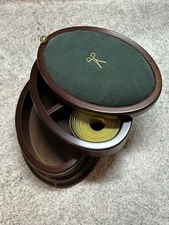 The Bombay Company Vintage Sewing Box -Darling! Victorian Rotating Drawer EUC