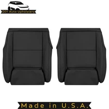 2016-2019 Fits Mercedes Benz CLA250 Front Bottom Leatherette Seat Covers Black