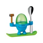 WMF 'mr Egg' Egg Cup with Spoon without engraving Blue