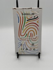 Open Box: Uniquilling Paper Quilling Kit - "Smile" Design 8x10" - DIY Art Set