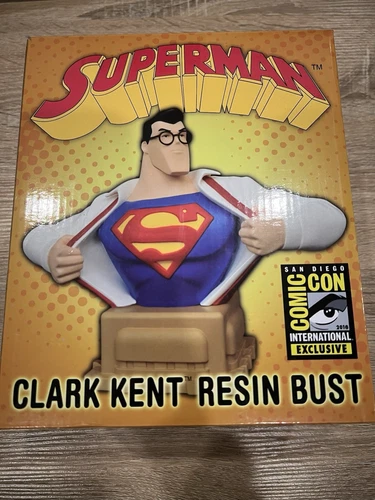 New Diamond Select Toys Superman Clark Kent Resin Bust 414/1600 Limited Edition