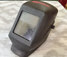 Vintage Jackson Products Welding Helmet Mask Shield Flip Up Black Headgear