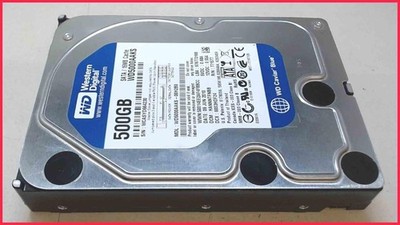 HDD Festplatte 3,5''  500GB 7200 RPM 16MB SATA Western Digital WD5000AAKS (507h)
