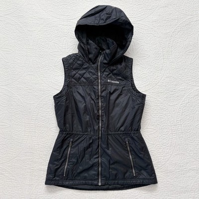 Columbia Women's Columbia Cedar Express Hooded Vest, Black