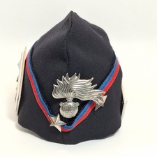 Bustina Side Cap Vintage Italian Insignia Carabinieri Out of Service Obsolete 