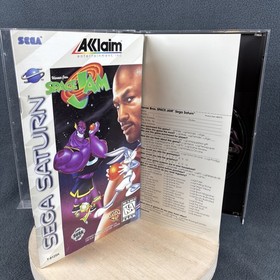 SEGA Saturn - Space Jam - Complete w/ Reg Card - Refurbished, Excellent
