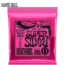 Ernie Ball 2223 Super Slinky Nickel Wound Electric Guitar Strings 9-42