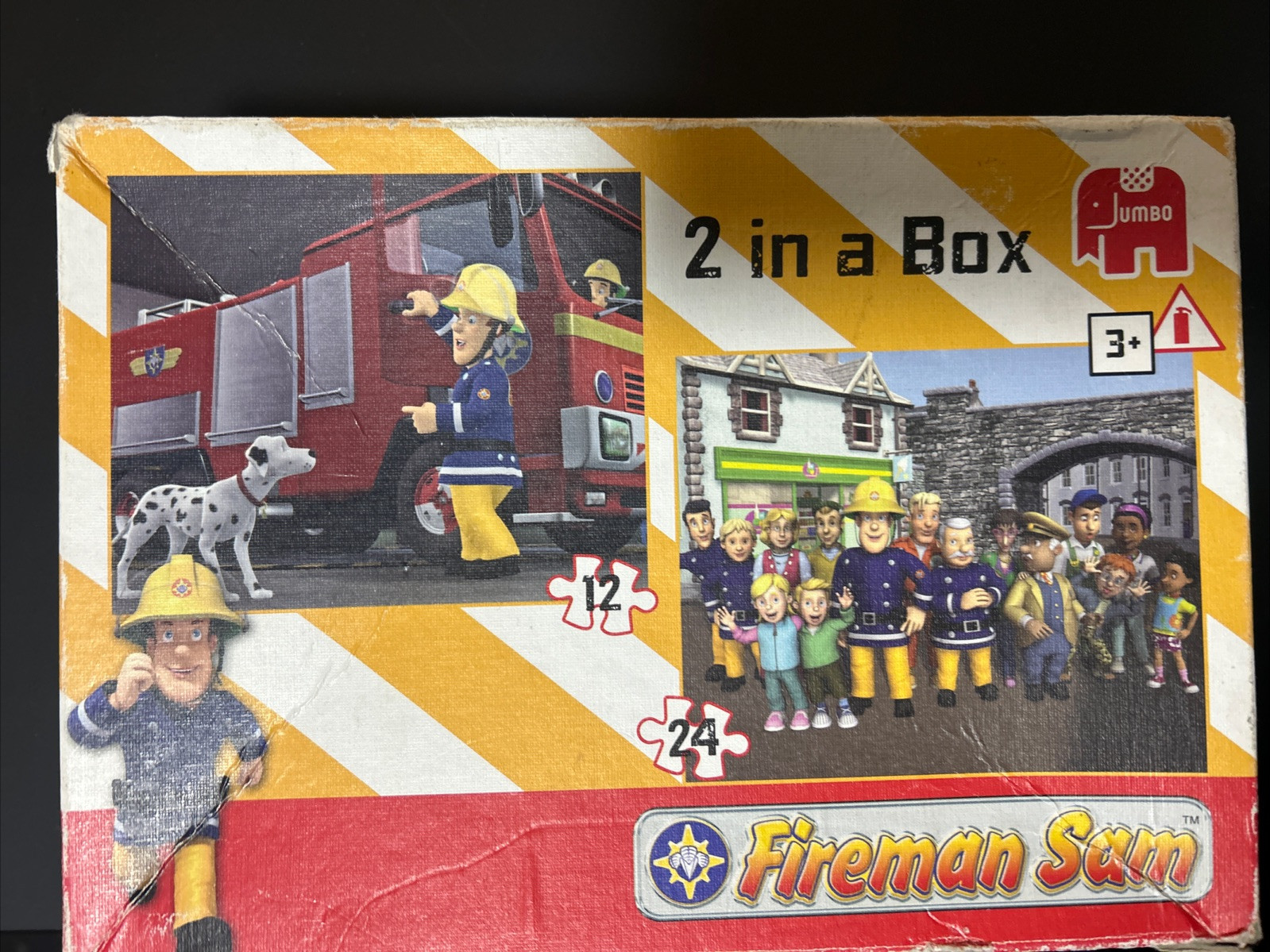 Fireman Sam Puzzles 2 Jigsaws 12 & 24 Pieces
