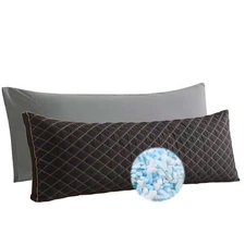 Memory Foam Body Pillow for Adults, Long Pillow for Sleeping, Full Body Pillo...
