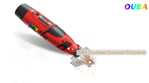 Cordless Chainsaw Sharpener Kit w/12V Battery Electric Chain Saw ...