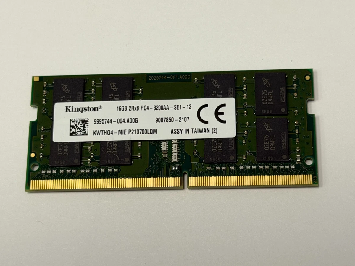 Kingston DDR4 SDRAM 16 GB Total Capacity Memory (RAM) for sale | eBay